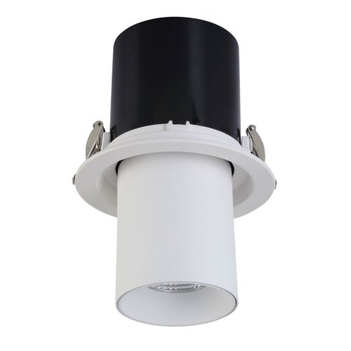 Светильник точечный LED CLT 042C130 WH Crystal Lux белый 1 лампа, основание белое в стиле современный  фото 2